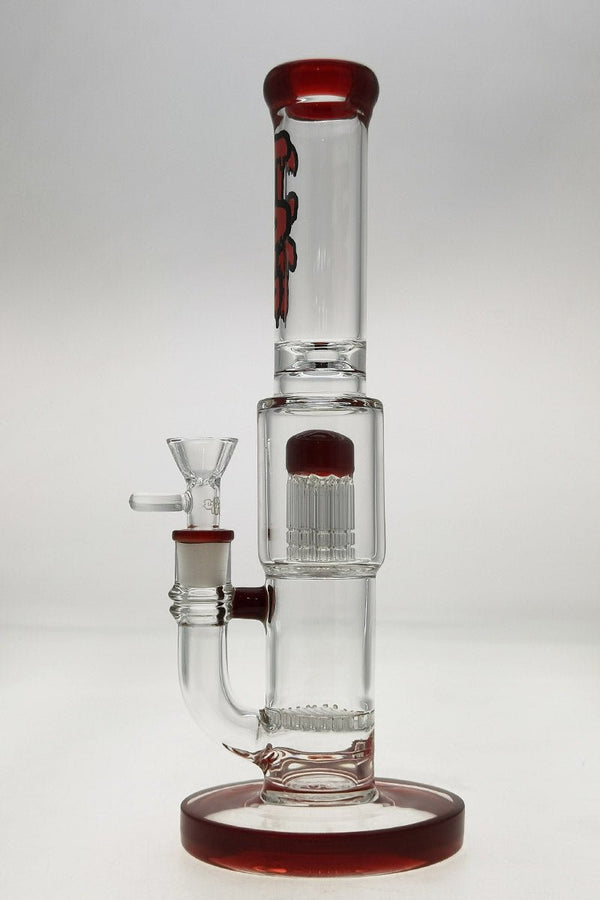 21 Inch Tree Per with Splash Guard Glass Bong Water Pipe -SmokeDay