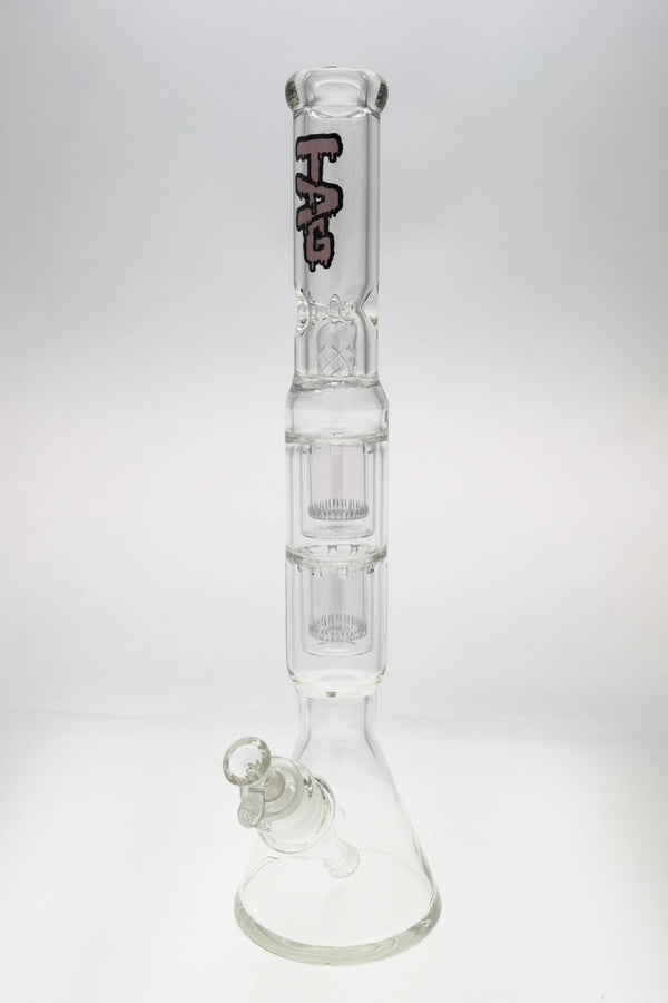 Dual Tone Mini 6 Inch Beaker Water Pipe w/ Showerhead Perc