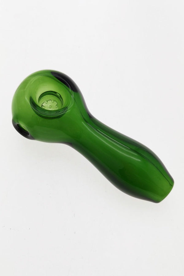 4.00 Spoon Pipe w/ Built in Screen (90g) Carb Hole: Left Side